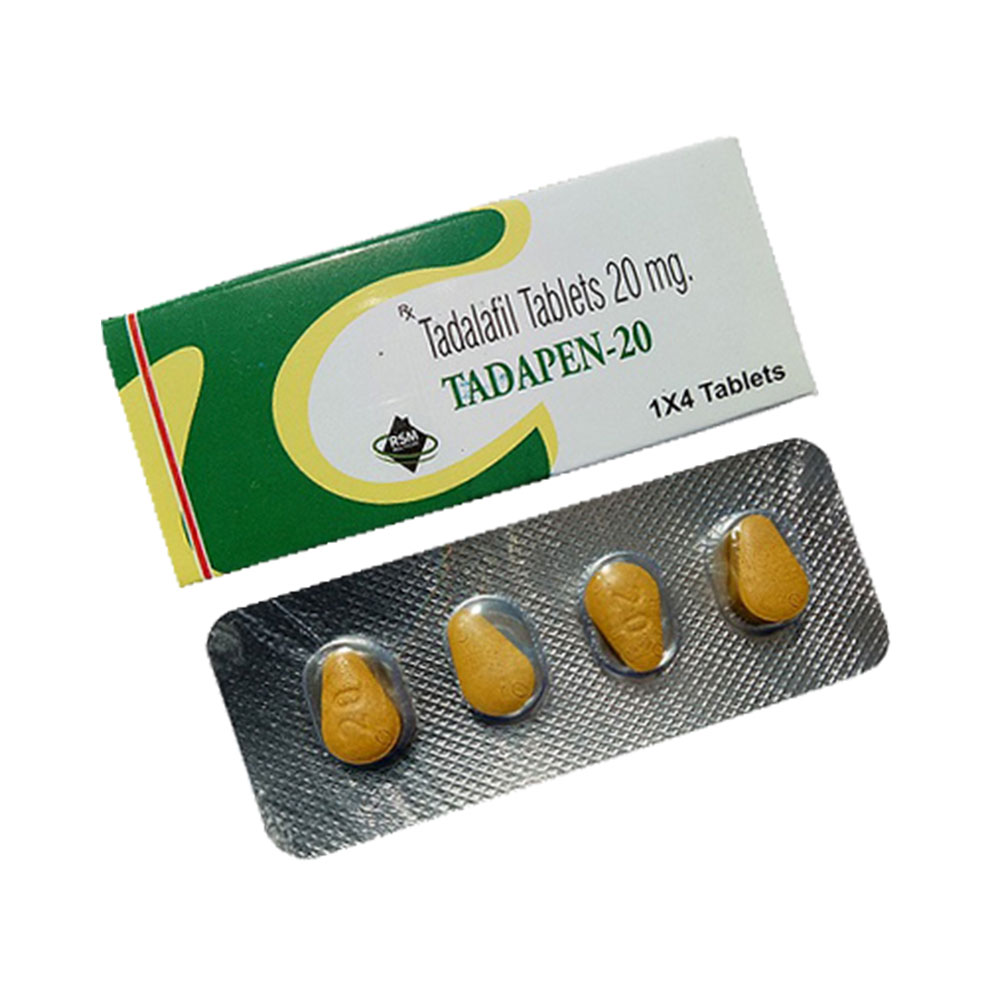 Tadapen 20 Tablets (Tadalafil 20mg)