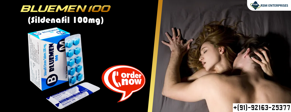 Management of Sensual Power Among the Men With Bluemen 100mg