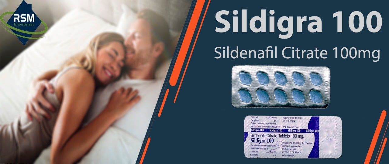 Sildenafil 100 mg: A strong medication to gain stiffer erections