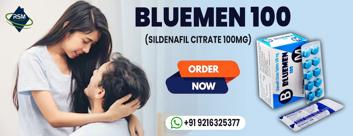 A Superb Way to Enhance Sensual Satisfaction With Bluemen 100mg