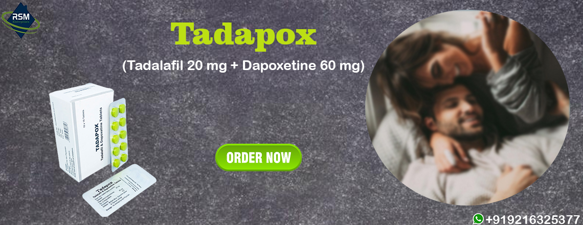 Tadapox: A Two-in-One Solution for ED and PE Issues