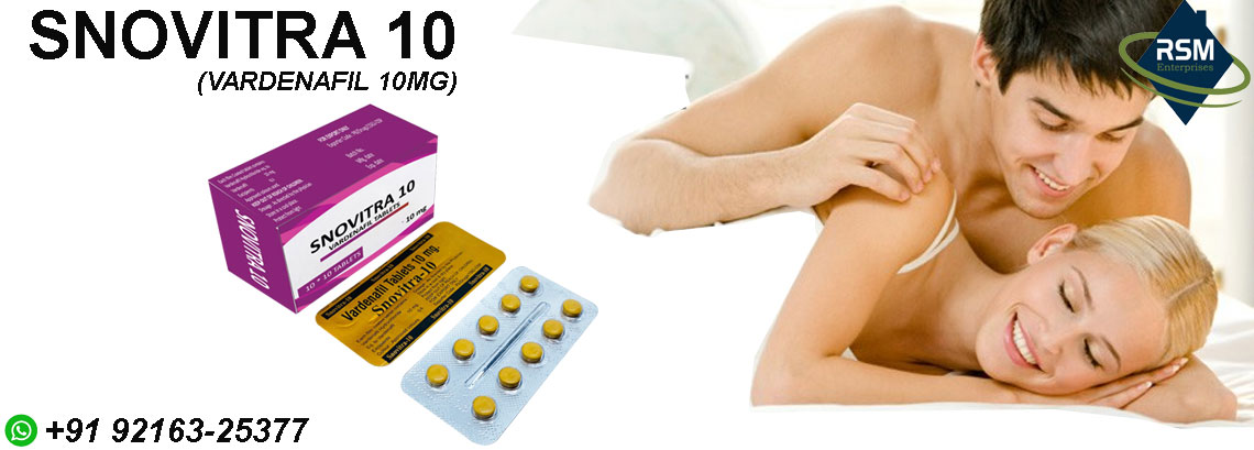 Snovitra 10mg : A Solution To Reverse Sensual Issues in Men