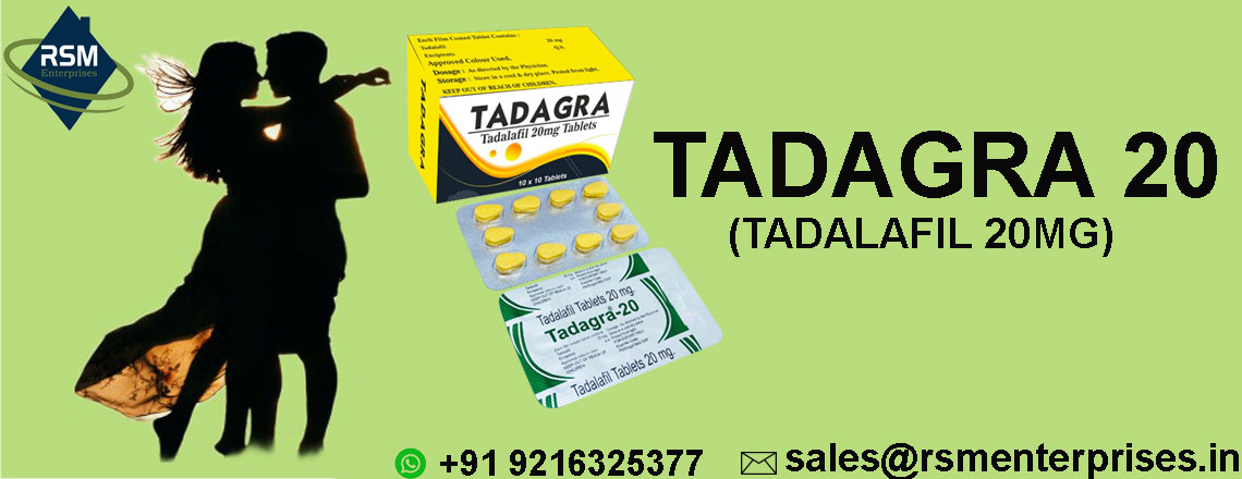 Cure ED with a Safe Alternative: Tadagra 20mg