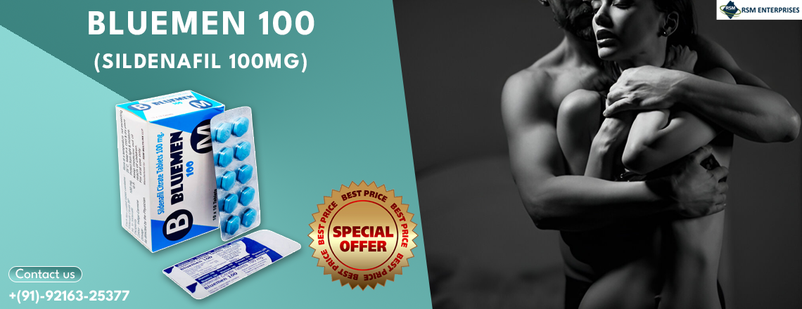 Regain Your Confidence With Affordable ED Relief With Bluemen 100mg